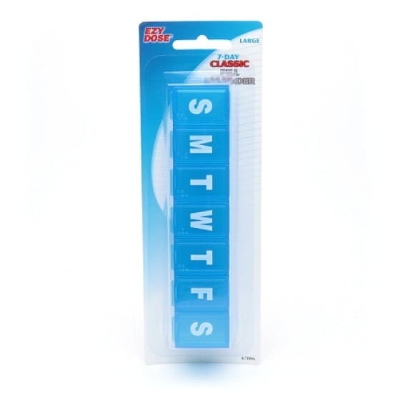 Classic Pill Reminder 7 A Day Large