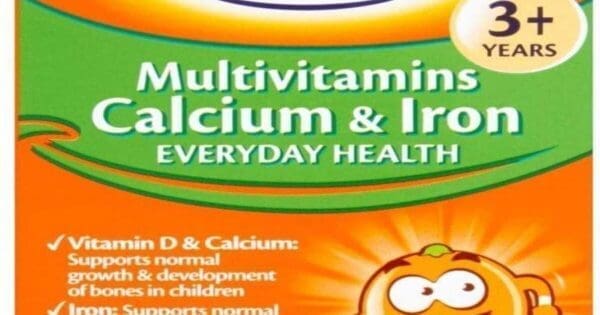 Haliborange – Multi Calcium & Iron Orange 30′ 3 – 12 Yrs