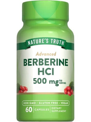 Natures Truth Berberine Hcl 500Mg Qr Caps 60S