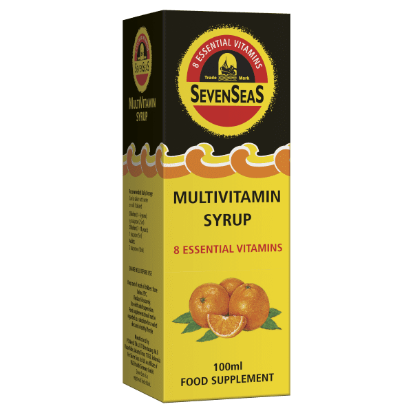 SEVEN SEAS MULTIVITAMIN SYRUP ORANGE 100ML